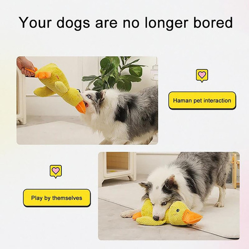 Juguete Calmante Para Perros Con Forma De Pato Juguete Para
