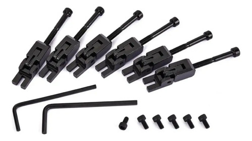 Floyd Rose Saddles (silletas ) X6 Negro Repuesto