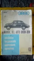 Comprar Manual Original Auto Unión Dkw Trae Todo