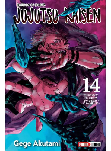 Manga Jujutsu Kaisen Tomo 14 Panini Mexico