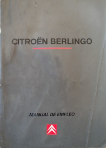 Libro Del Propietario Citroen - Berlingo (aa154