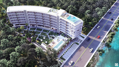 Imagen 13 de 15 de Venta De Departamento En Cozumel - The Maria