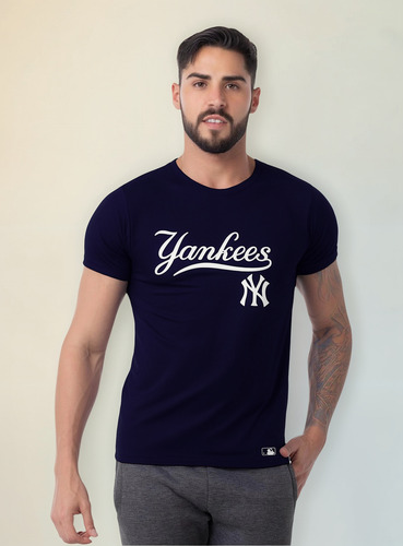 Playera Dry Fit 100% Poliéster Yankees Nueva York Beisbol Mi