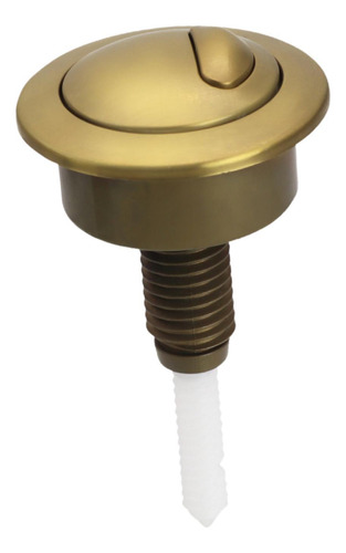 Accesorios De Baño Con Botón Pulsador Oro 8,7 Cm X 4,8 Cm