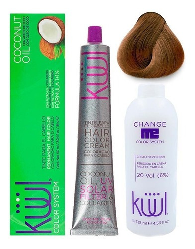 Kit Kit Kuul  Tinte tono 7.31 latte machiatto para cabello