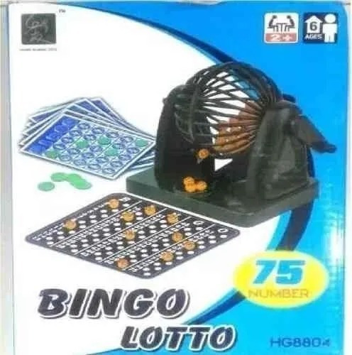 Bingo Lotto Balotera Juego Mesa Familiar