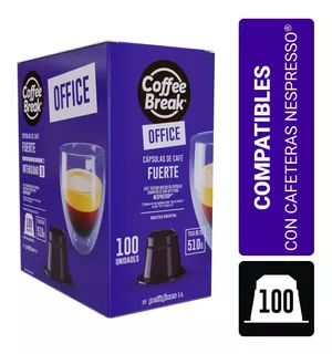 Capsulas Coffee Break Box 100 U