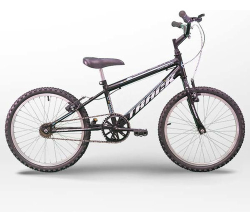 Bicicleta Juvenil Aro 20 Track Bikes Cometa Unissex Cor Preto Tamanho do quadro 11