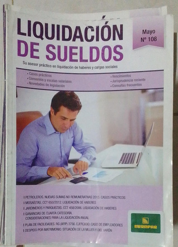 Revista Liquidacion De Sueldos (varios Números) - Errepar (Usado)