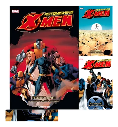 Comics X-men: Peligroso 3 Tomos Terminada