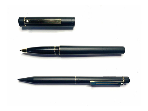 Juego Sheaffer 1003, Roller Y Lapicero, Negro Con Dorado
