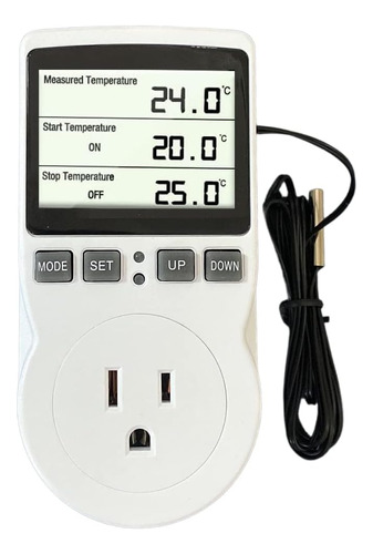 Controlador De Temperatura Del Termostato Enchufable Termost