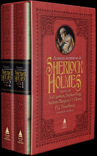 Box - As novas aventuras de Sherlock Holmes, de Penzler, Otto. Editora Nova Fronteira Participações S/A, capa dura em português, 2018