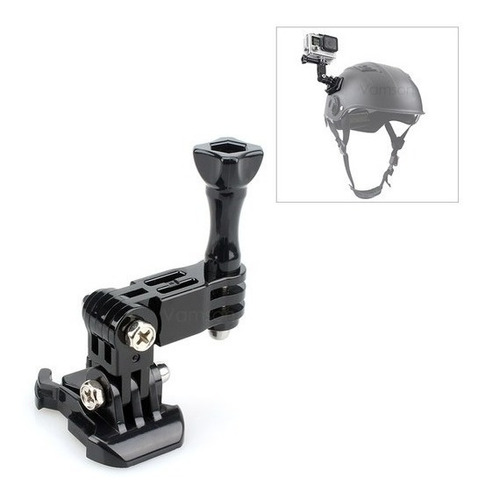 Clip Montura 3 Vias Articulado Casco Pivot Compatible Gopro