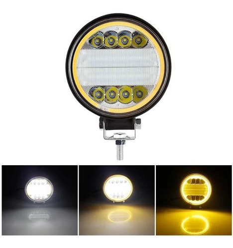 Focos Led 72w Con Ojo De Ángel Para Auto Moto Camión