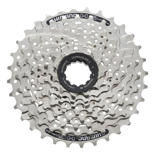 Pacha Cassette Shimano Cs-hg41-8 11-30/11-32 Ciclismo