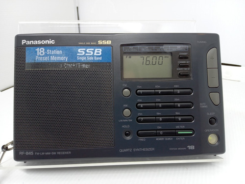 Imagem 2 de 10 de Rádio Receptor Panasonic Rf-b45 Am Fm Oc Ssb Manuais Nf