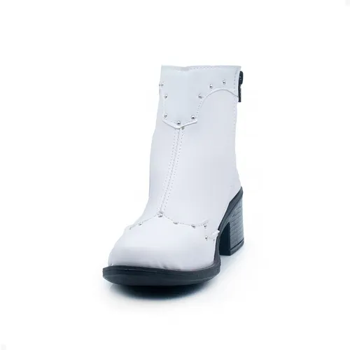 Botinetas blancas mujer new arrivals