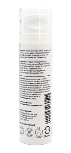 Imagen 2 de 5 de Crema Facial Jalea Real Aloe Vera 50ml Nutre Hidrata Delalba