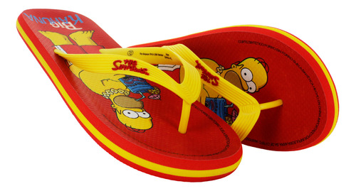 The Simpsons Homero Chancla Pata De Gallo Hombre 83000