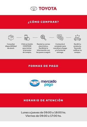 Imagen 2 de 3 de Juego De Estribos Negros Toyota Hilux 2016 - 2021