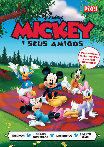 Mickey e seus amigos - Livrão: Não Aplica, de Disney. Editora PIXEL - GRUPO EDIOURO, capa mole em português, 2021