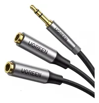 Comprar Cable Audio Splitter Audífonos 1x2 Stereo 3.5mm 0.20 Metros