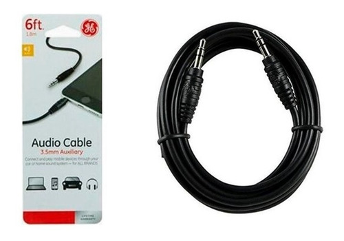 Cable De Audio Auxiliar 3.5mm De 1.8 Metros General Electric