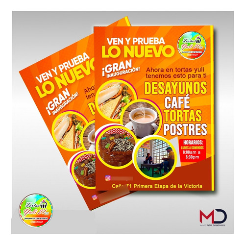 2000 Flyers * Volantes Publicitarios