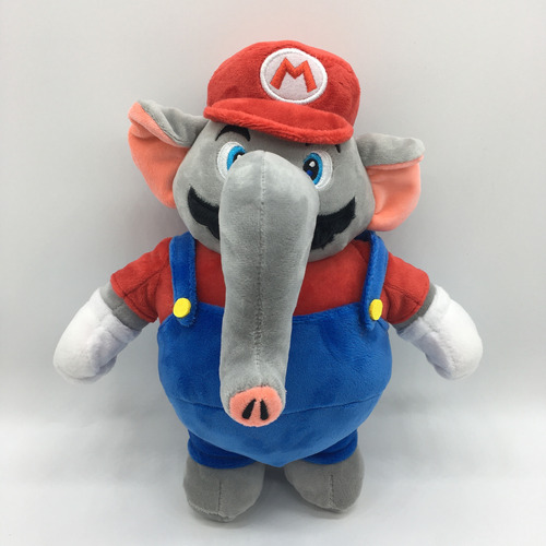  Pelúcia Mario Wonder Elefante Novo