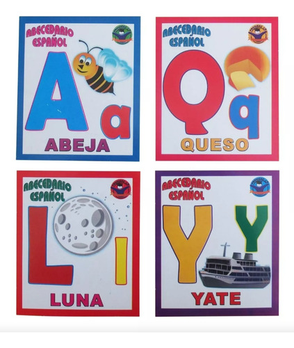 Pack Loteria Numeros Bilingue Y Memorama Abecedario Niños