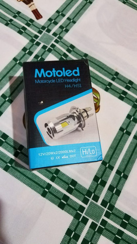 Foco Led Moto H4 Alta/baja 20w, 2000lm.