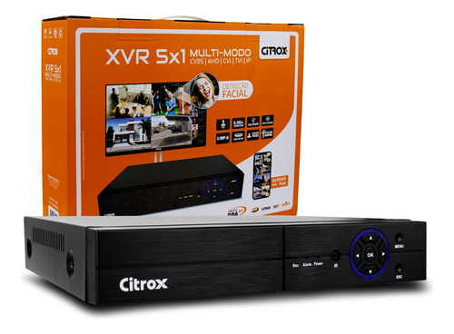 Dvr 8 Canais 5x1 Full Hd Ppa Detecção Facial Cloud