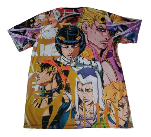 Polera Jojo Bizzare Adventure Estampada