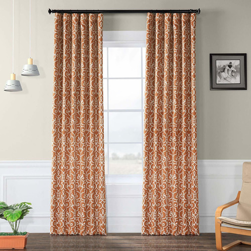 Printed Room Darkening Curtain 50 X 84 1 Panel  Bochkc1...