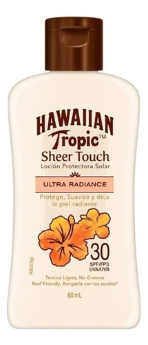 Locion Protectora Solar Hawaiian Tropic Sheer Touch 60 Ml 