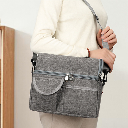 Bolsa De Almuerzo Portátil Con Aislamiento For Mujeres Y Ni