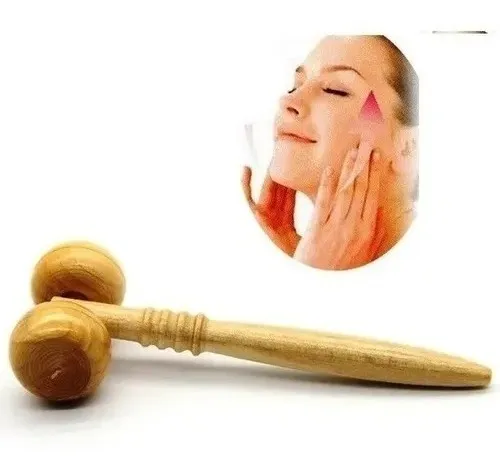 Masajeador facial de madera new arrivals