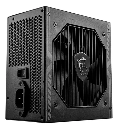 Fonte Msi Mag A650bn 650w 80 Plus Bronze Pfc Ativo Preto