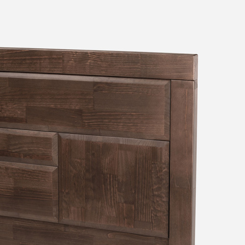 Cama Europea Driven 2 Plazas Base Dividida Con Muebles Dolce
