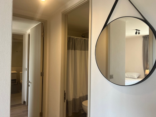 2dorm 2baños + Est + Bod, Moderno, Full Amoblado, Todo Nuevo