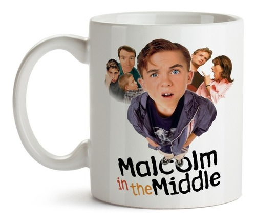 Taza Malcolm El De En Medio Serie Tv