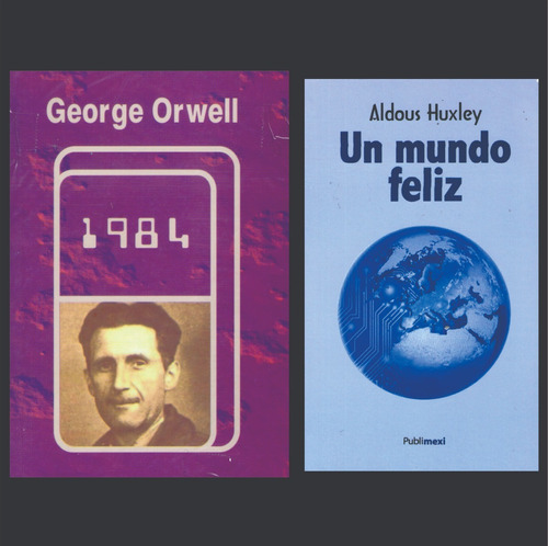 Orwell / Huxley Lote X 2 - 1984 Un Mundo Feliz Libros Nuevos