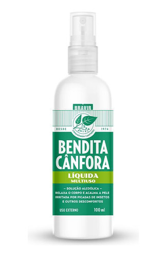 Bendita Cânfora Líquida Spray 100 Ml