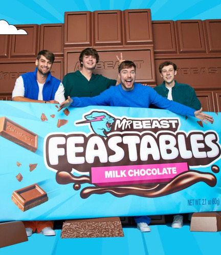 Chocolate Mr Beast (almond) 60g