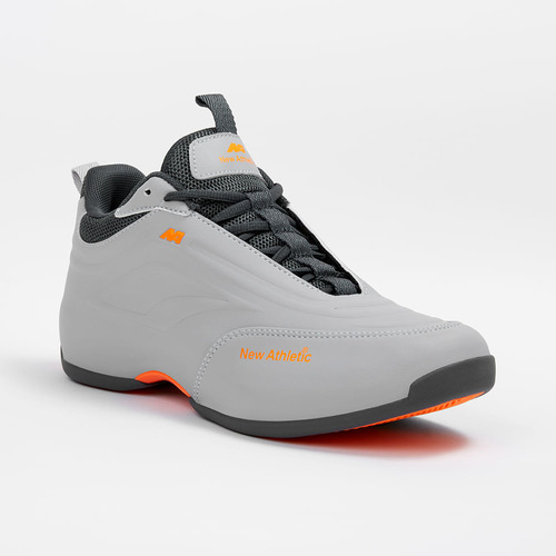 Zapatillas New Athletic Basketball Flybase02 Gris Claro Para