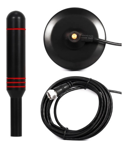 Antena Digital Tv Amplificada Uhf Hdtv Conversor Cabo 3 Mts