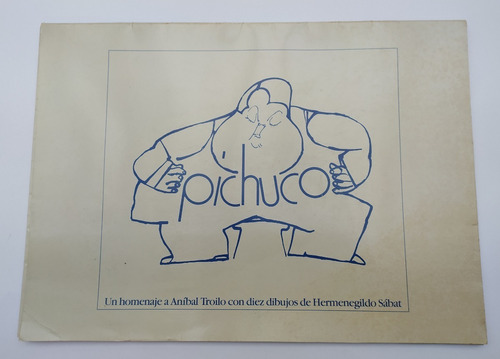 Pichuco 10 Láminas Dibujos De H. Sábat Homenaje A Troilo