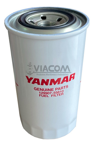 1 Filtro Do Diesel Longo Yanmar 129907-55810 Tne/tnv