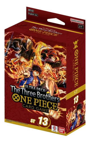 One Piece Tcg: Ultra Deck - The Three Brothers - (st13)